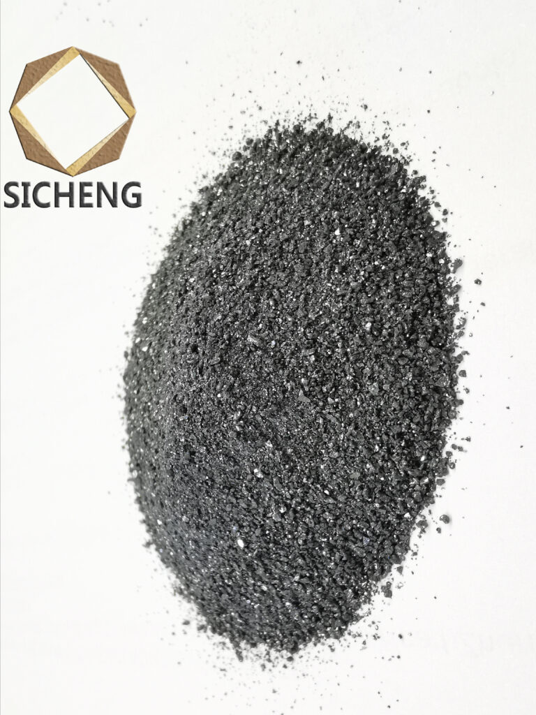 سیاه SiC 0-1mm 1-3mm 98% کاربید سیلیکون سیاه  -1-